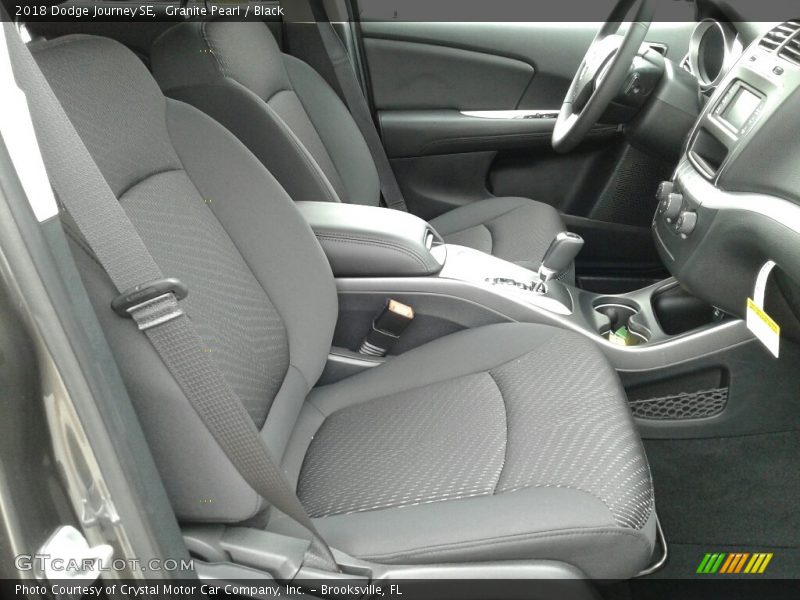 Granite Pearl / Black 2018 Dodge Journey SE