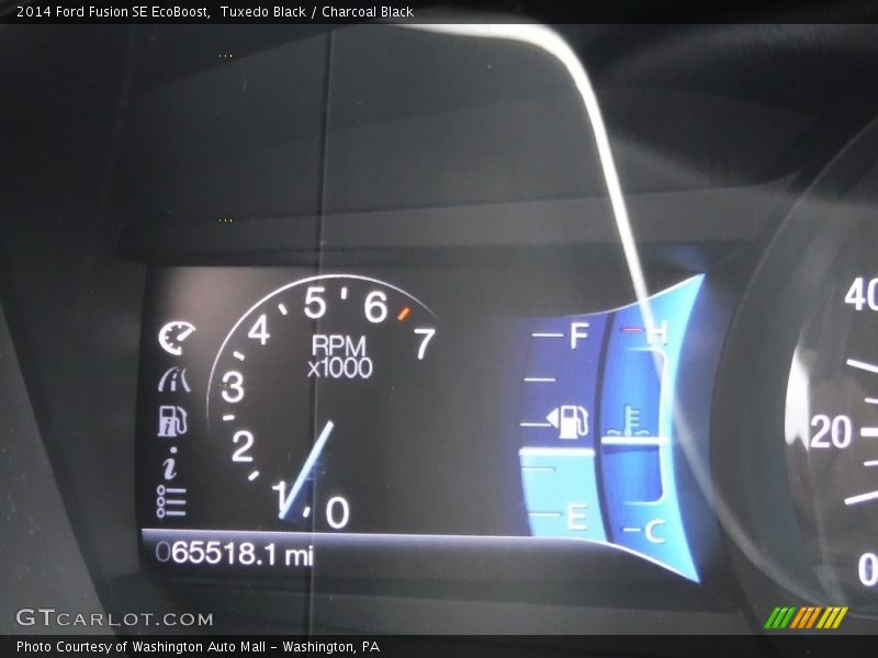 Tuxedo Black / Charcoal Black 2014 Ford Fusion SE EcoBoost