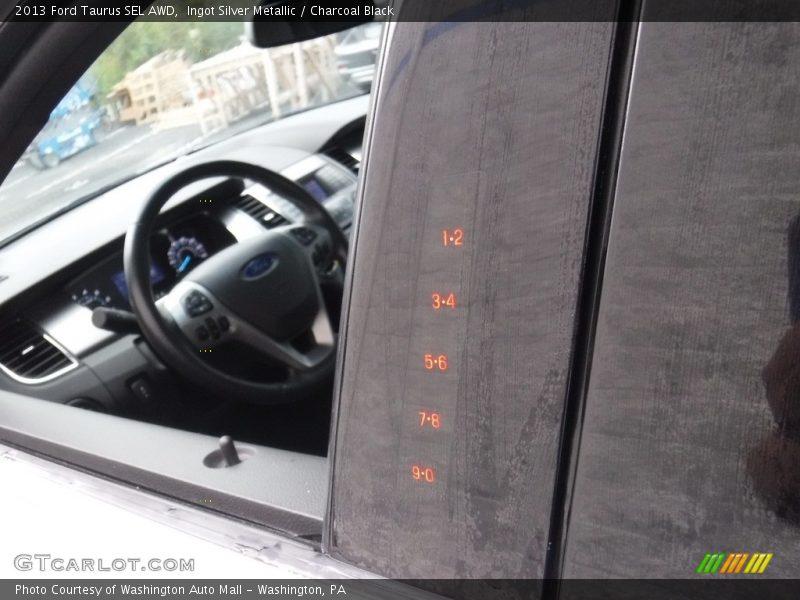 Ingot Silver Metallic / Charcoal Black 2013 Ford Taurus SEL AWD
