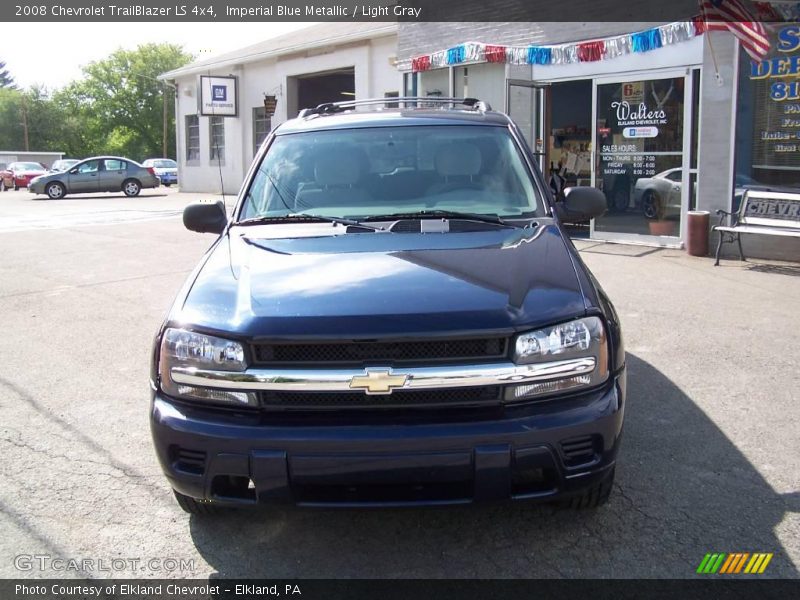 Imperial Blue Metallic / Light Gray 2008 Chevrolet TrailBlazer LS 4x4