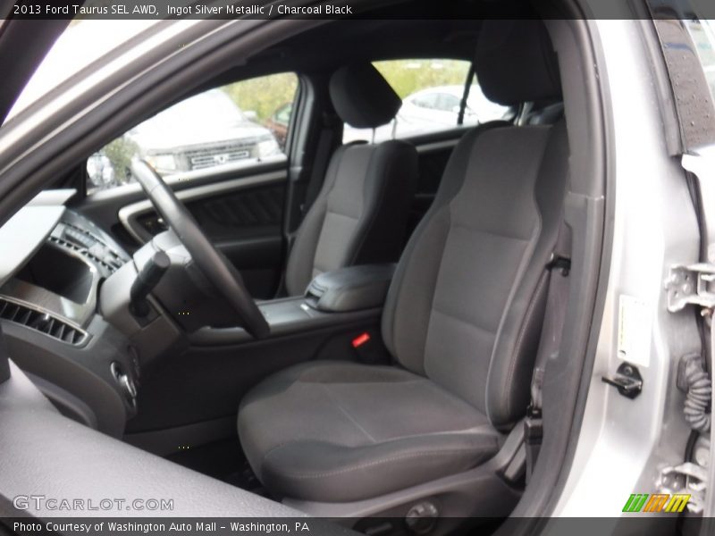 Ingot Silver Metallic / Charcoal Black 2013 Ford Taurus SEL AWD