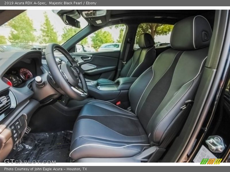 Front Seat of 2019 RDX A-Spec