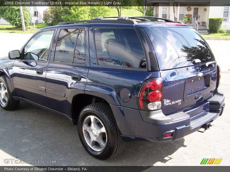 Imperial Blue Metallic / Light Gray 2008 Chevrolet TrailBlazer LS 4x4