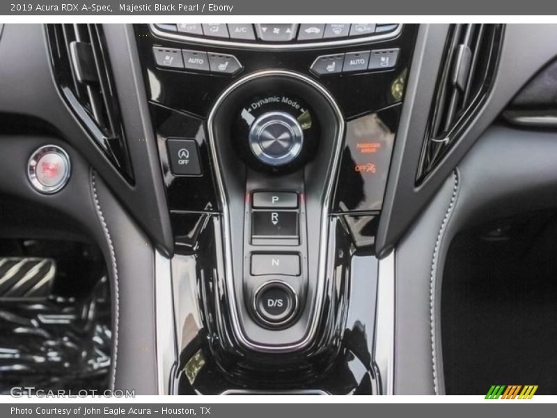 Controls of 2019 RDX A-Spec