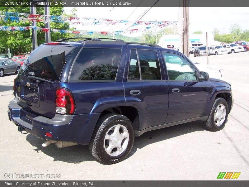 Imperial Blue Metallic / Light Gray 2008 Chevrolet TrailBlazer LS 4x4