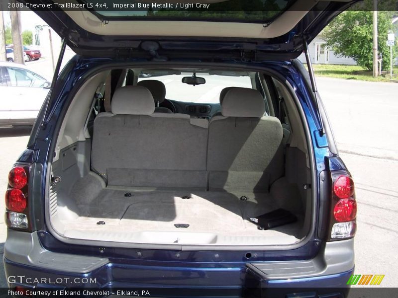 Imperial Blue Metallic / Light Gray 2008 Chevrolet TrailBlazer LS 4x4