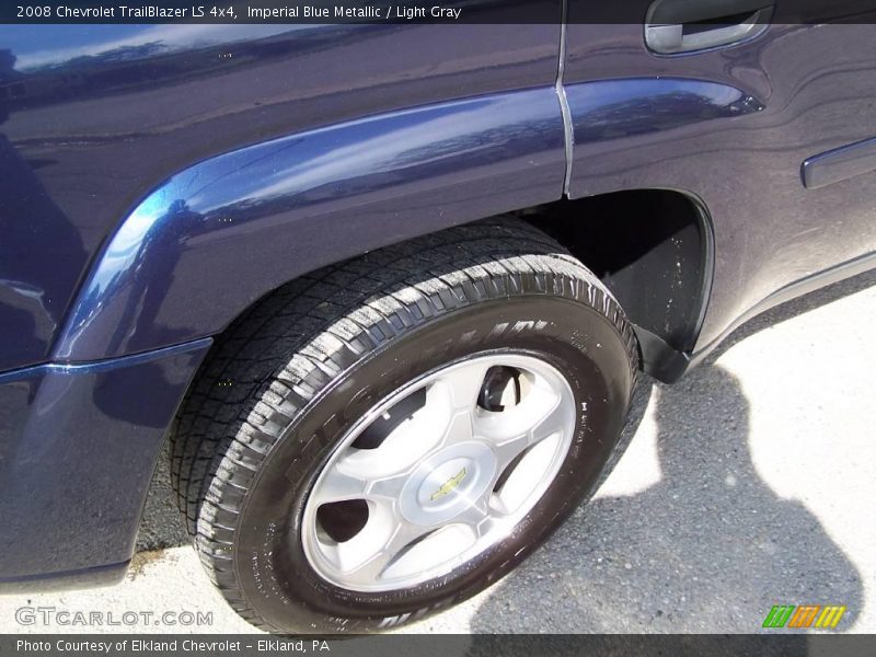 Imperial Blue Metallic / Light Gray 2008 Chevrolet TrailBlazer LS 4x4