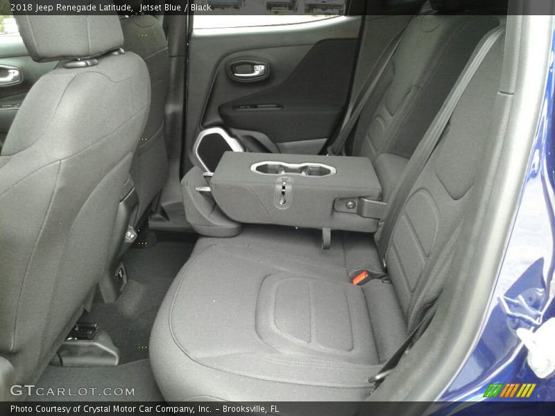 Jetset Blue / Black 2018 Jeep Renegade Latitude