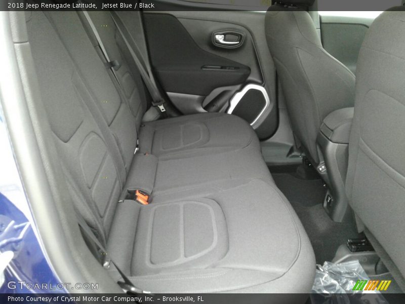Jetset Blue / Black 2018 Jeep Renegade Latitude