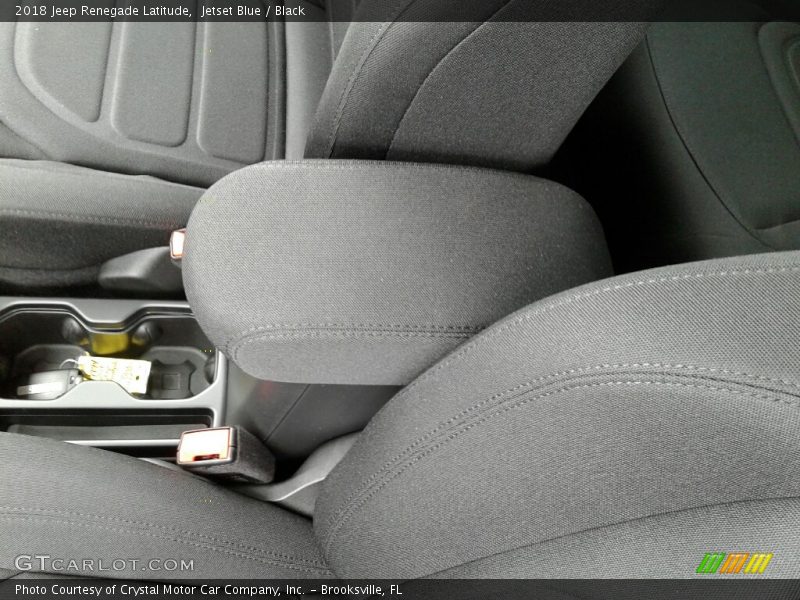 Jetset Blue / Black 2018 Jeep Renegade Latitude