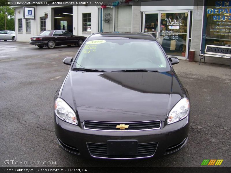 Mocha Bronze Metallic / Ebony 2009 Chevrolet Impala LT