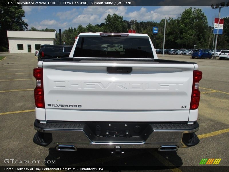 Summit White / Jet Black 2019 Chevrolet Silverado 1500 LT Crew Cab 4WD