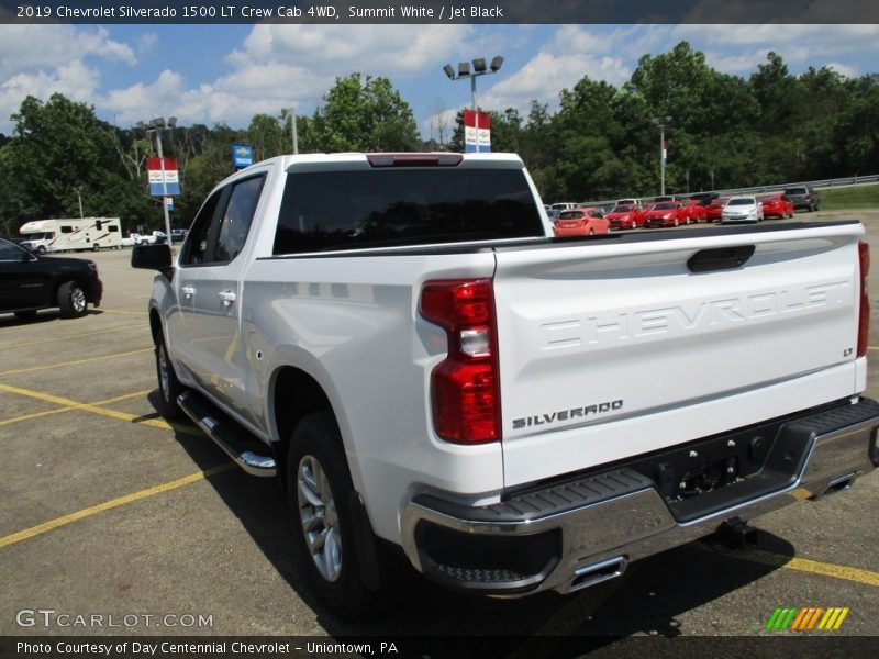 Summit White / Jet Black 2019 Chevrolet Silverado 1500 LT Crew Cab 4WD