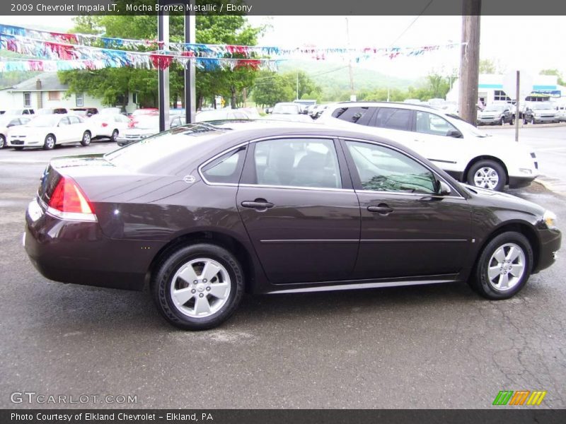Mocha Bronze Metallic / Ebony 2009 Chevrolet Impala LT