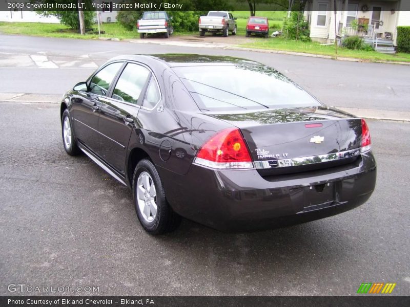 Mocha Bronze Metallic / Ebony 2009 Chevrolet Impala LT