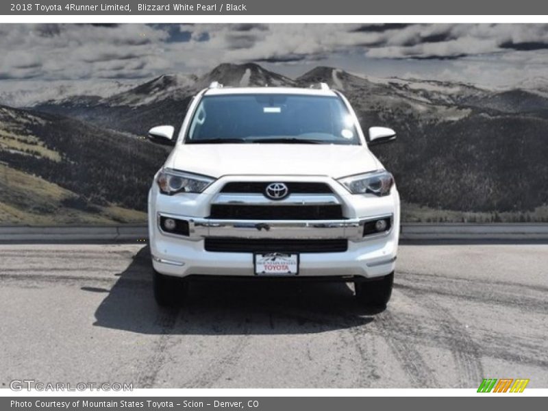 Blizzard White Pearl / Black 2018 Toyota 4Runner Limited