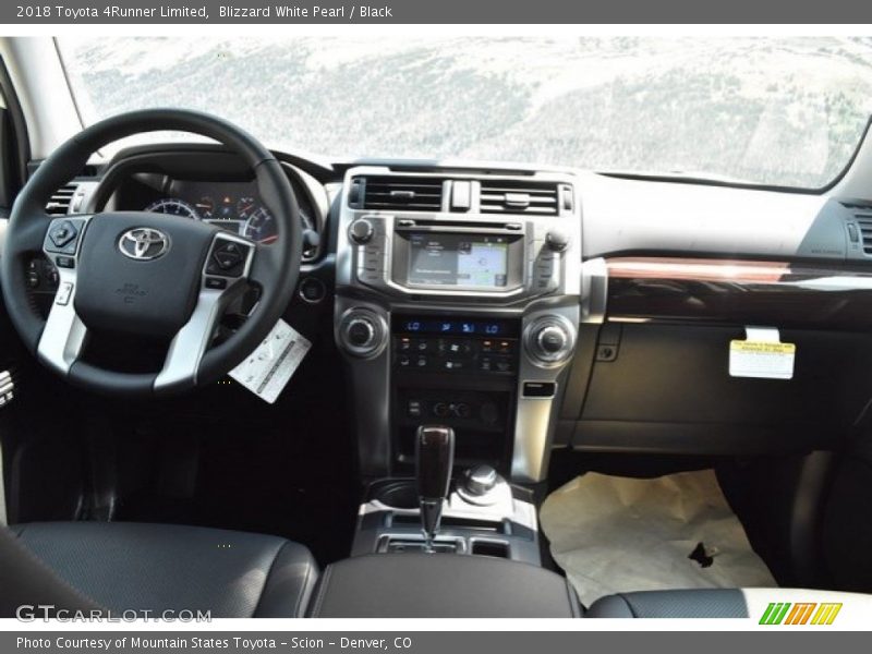 Blizzard White Pearl / Black 2018 Toyota 4Runner Limited