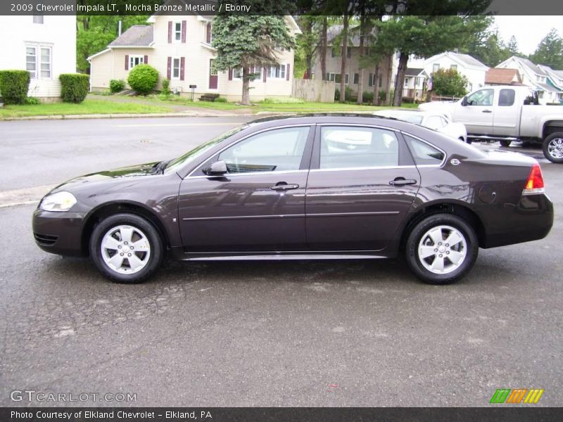 Mocha Bronze Metallic / Ebony 2009 Chevrolet Impala LT