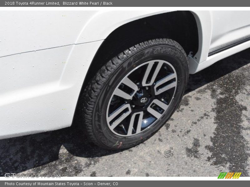 Blizzard White Pearl / Black 2018 Toyota 4Runner Limited