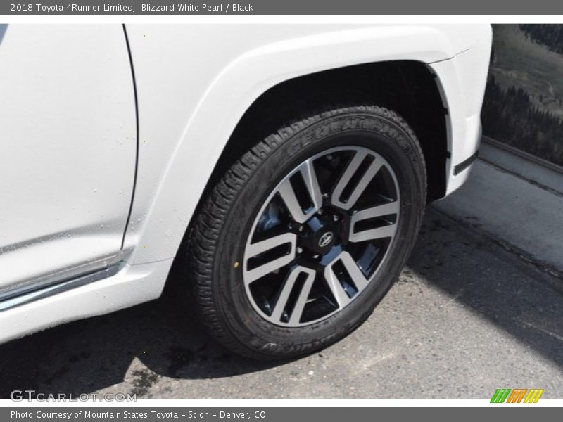 Blizzard White Pearl / Black 2018 Toyota 4Runner Limited