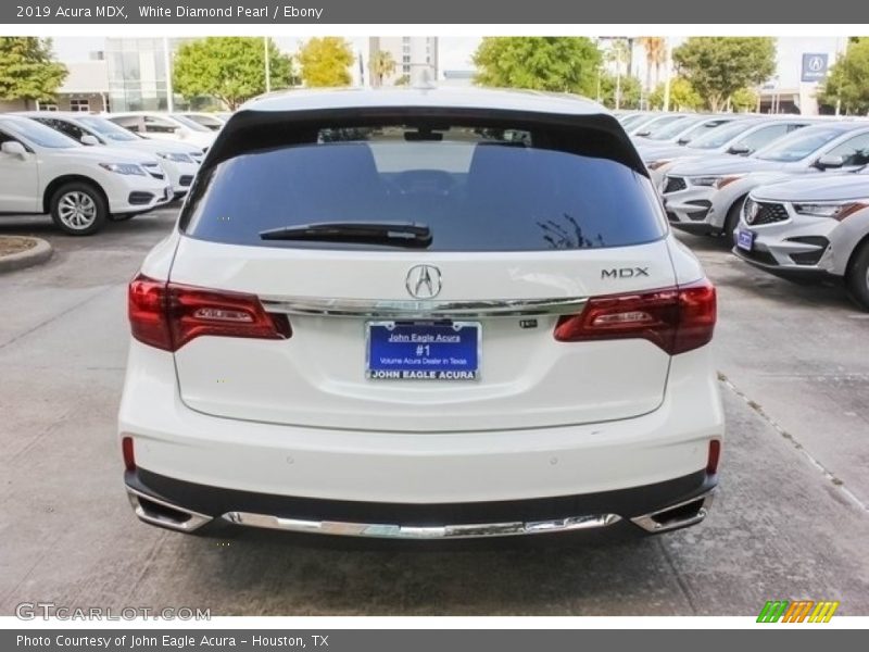 White Diamond Pearl / Ebony 2019 Acura MDX