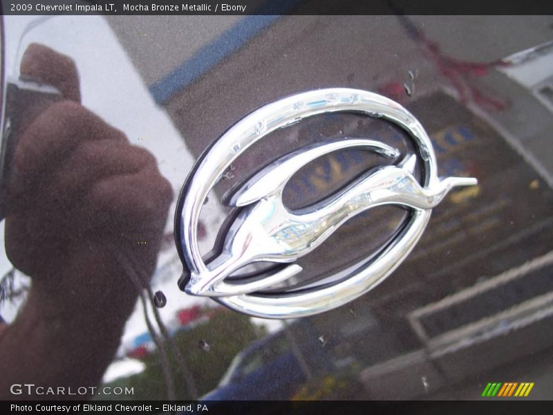 Mocha Bronze Metallic / Ebony 2009 Chevrolet Impala LT