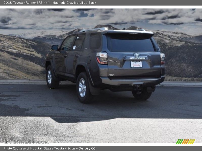 Magnetic Gray Metallic / Black 2018 Toyota 4Runner SR5 4x4