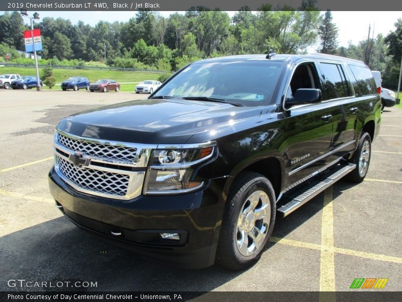 Black / Jet Black 2019 Chevrolet Suburban LT 4WD