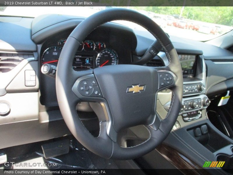 Black / Jet Black 2019 Chevrolet Suburban LT 4WD