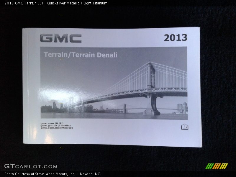 Quicksilver Metallic / Light Titanium 2013 GMC Terrain SLT