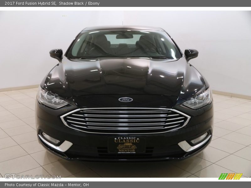 Shadow Black / Ebony 2017 Ford Fusion Hybrid SE