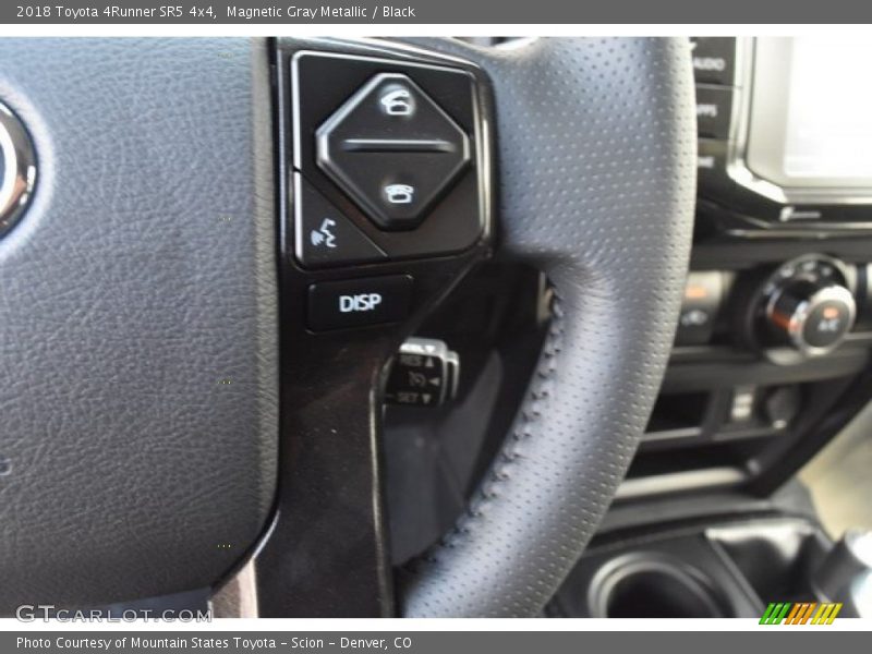 Magnetic Gray Metallic / Black 2018 Toyota 4Runner SR5 4x4