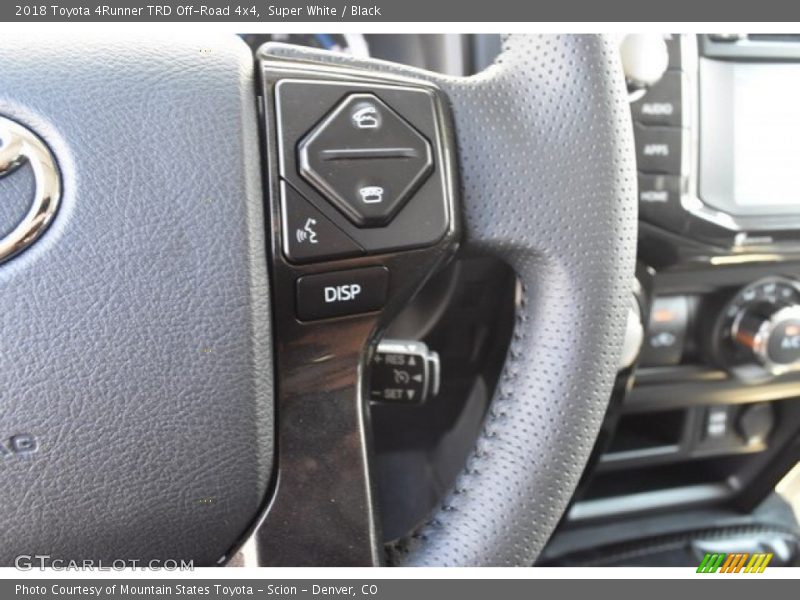 Super White / Black 2018 Toyota 4Runner TRD Off-Road 4x4