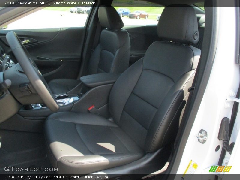Summit White / Jet Black 2018 Chevrolet Malibu LT
