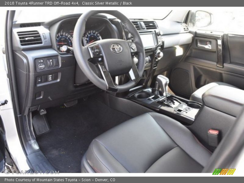 Classic Silver Metallic / Black 2018 Toyota 4Runner TRD Off-Road 4x4