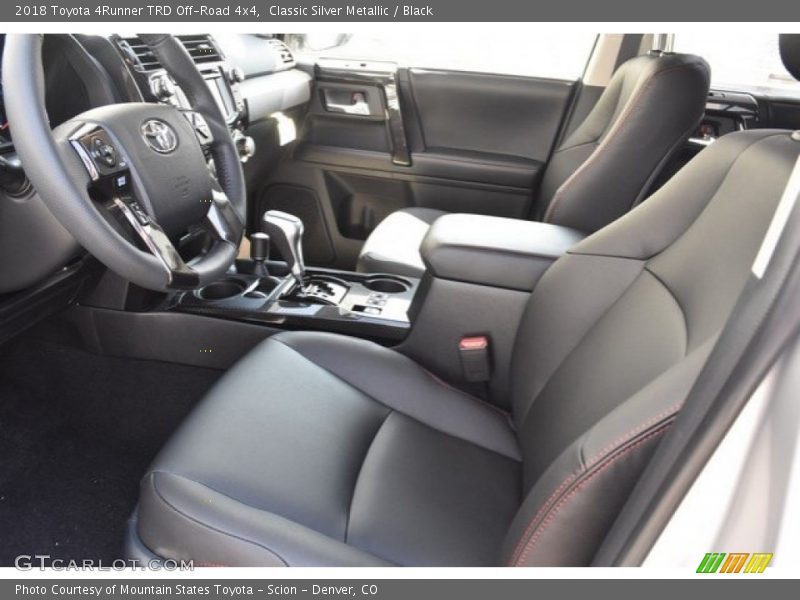 Classic Silver Metallic / Black 2018 Toyota 4Runner TRD Off-Road 4x4
