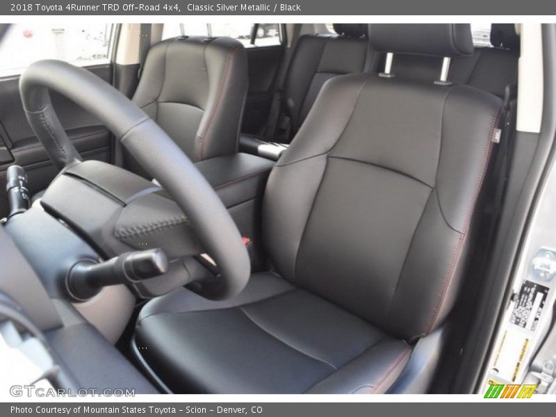 Classic Silver Metallic / Black 2018 Toyota 4Runner TRD Off-Road 4x4