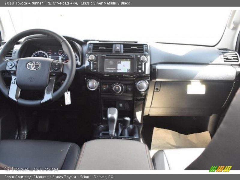 Classic Silver Metallic / Black 2018 Toyota 4Runner TRD Off-Road 4x4