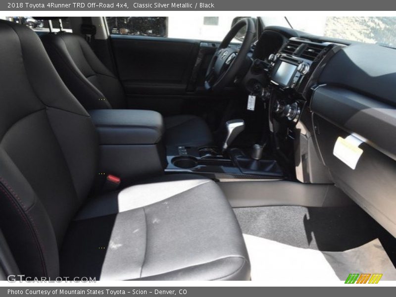 Classic Silver Metallic / Black 2018 Toyota 4Runner TRD Off-Road 4x4