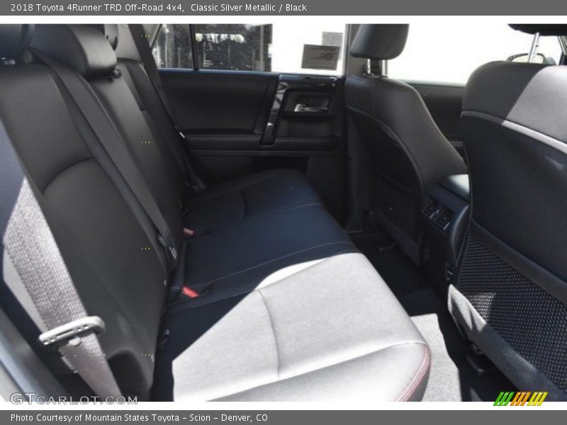 Classic Silver Metallic / Black 2018 Toyota 4Runner TRD Off-Road 4x4