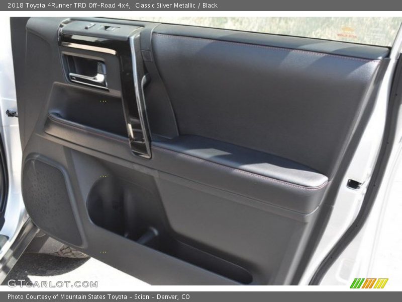 Classic Silver Metallic / Black 2018 Toyota 4Runner TRD Off-Road 4x4