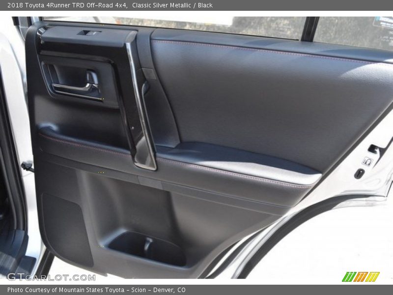 Classic Silver Metallic / Black 2018 Toyota 4Runner TRD Off-Road 4x4