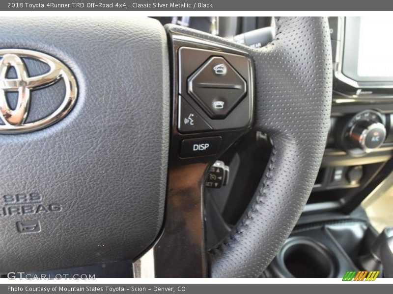 Classic Silver Metallic / Black 2018 Toyota 4Runner TRD Off-Road 4x4