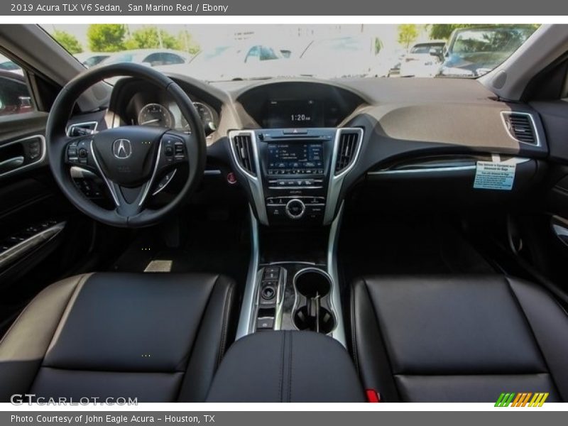 San Marino Red / Ebony 2019 Acura TLX V6 Sedan