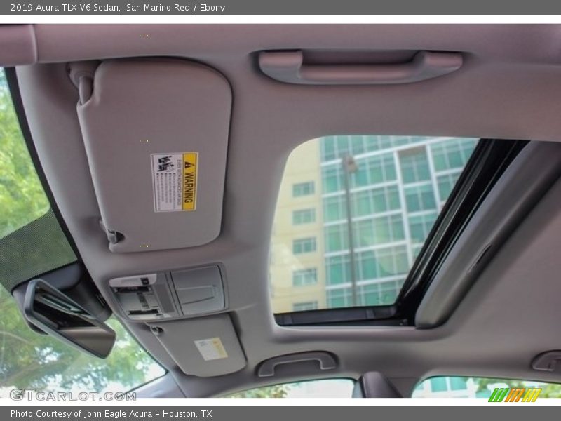 San Marino Red / Ebony 2019 Acura TLX V6 Sedan