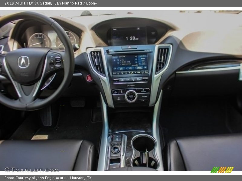 San Marino Red / Ebony 2019 Acura TLX V6 Sedan