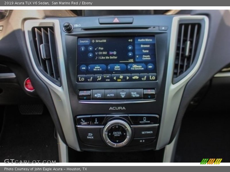 San Marino Red / Ebony 2019 Acura TLX V6 Sedan