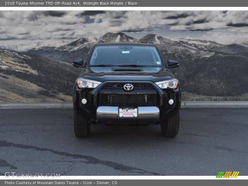 Midnight Black Metallic / Black 2018 Toyota 4Runner TRD Off-Road 4x4