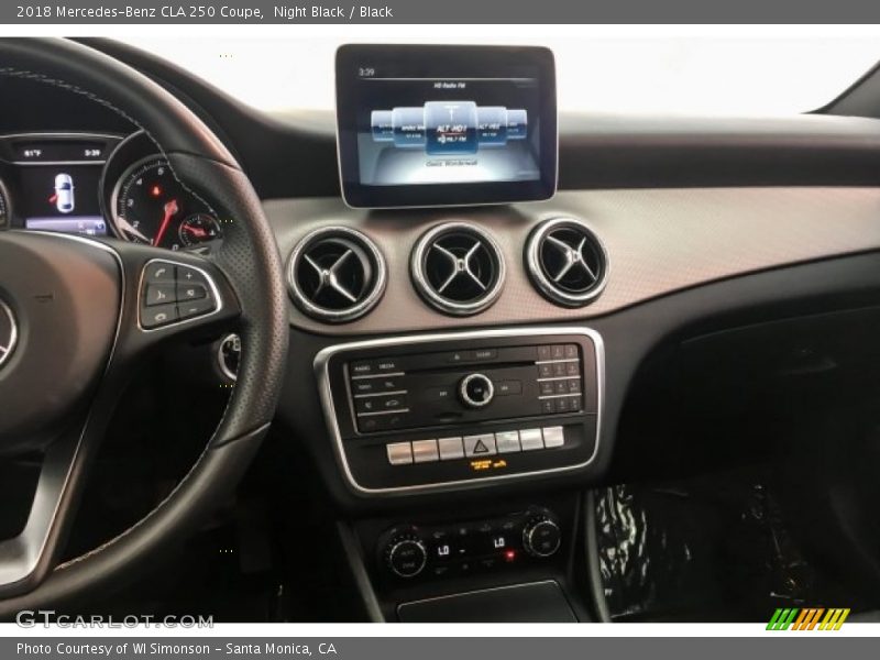 Night Black / Black 2018 Mercedes-Benz CLA 250 Coupe