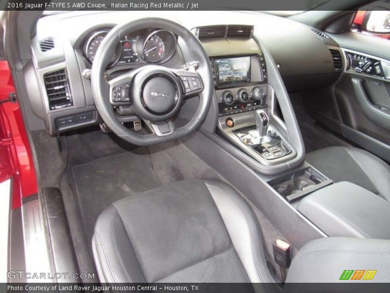 Italian Racing Red Metallic / Jet 2016 Jaguar F-TYPE S AWD Coupe